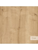 Κομοδίνο Johana pakoworld μαύρο-oak 45x40x50εκ