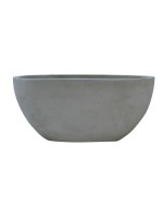 FLOWER POT-4 Cement Grey 76x34x32cm