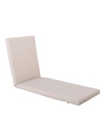 SUNLOUNGER Μαξιλάρι Ξαπλώστρας Ύφασμα Sandy Water Repellent, Foam+Polyester Φερμουάρ-Velcro