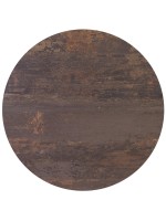 HPL (High Pressure Laminated) Επιφάνεια Τραπεζιού Απόχρωση Walnut Vintage