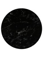 HPL (High Pressure Laminated) Επιφάνεια Τραπεζιού Απόχρωση Black Marble