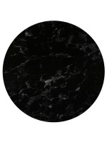 HPL (High Pressure Laminated) Επιφάνεια Τραπεζιού Απόχρωση Black Marble