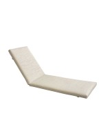 SUNLOUNGER Μαξιλάρι Ξαπλώστρας Textilene Μπεζ με Φερμουάρ & Velcro (Foam+Polyester)