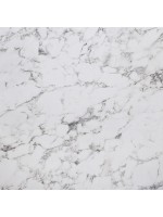 HPL (High Pressure Laminated) Επιφάνεια Τραπεζιού Απόχρωση White Marble, Εξωτερικού χώρου