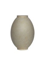 VASE-2 Βάζο Cement, Απόχρωση Beige Φ40x55cm