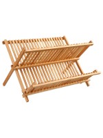 Πιατοθήκη Labon pakoworld bamboo φυσικό 42.5x33.5x25.5εκ