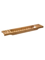 Πλατό μπανιέρας Seli pakoworld bamboo φυσικό 15x70x4,5εκ