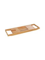 Πλατό μπανιέρας Platon pakoworld φυσικό bamboo 70x15x4,5εκ