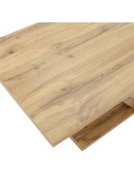 Τραπέζι σαλονιού Solange pakoworld χρώμα sonoma 110x55x47.5εκ