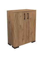 Ντουλάπι Yven pakoworld oak μελαμίνης 65x32x83εκ