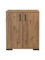 Ντουλάπι Yven pakoworld oak μελαμίνης 65x32x83εκ