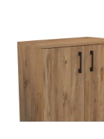 Ντουλάπι Yven pakoworld oak μελαμίνης 65x32x83εκ