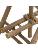 Τραπέζι Nando pakoworld πτυσσόμενο bamboo φυσικό 114x100x75εκ