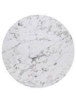 HPL (High Pressure Laminated) Επιφάνεια Τραπεζιού Απόχρωση White Marble, Εξωτερικού χώρου