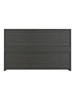 Συρταριέρα Cindy pakoworld 6 συρταριών wenge 120x40x75εκ