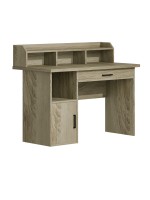 Γραφείο εργασίας Workie pakoworld sonoma mdf 120x60x95.5εκ