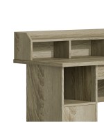 Γραφείο εργασίας Workie pakoworld sonoma mdf 120x60x95.5εκ