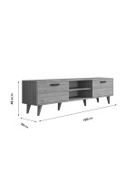 Έπιπλο τηλεόρασης Sabian pakoworld sonoma 180x35x48,5εκ